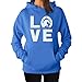 TeeStars Love Horses - Animal Lover Rearing Horse - Horseshoe Women Hoodie