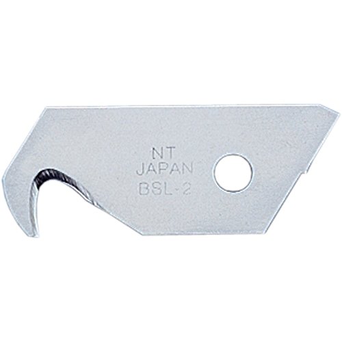 NT Cutter 18mm Heavy-duty Hook Blades, 3-Blade/Pack, 1 Pack (BSL-21P) - Thumbnail 4