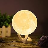 Balkwan Mother's Day Gifts Moon Lamp 3.5 inches 3D