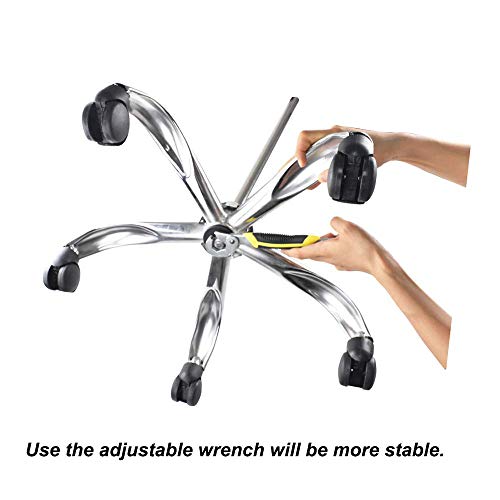Konmee Mayo Instrument Stand with Mobile 5 Caster Base Mobile Medical Doctor Tattoo Spa Salon Service Instrument Procedure Trays with Lift Out Work Tray - Thumbnail 4