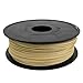 Gizmo Dorks 3mm (2.85mm) Wood Filament 1kg for 3D Printers, Natural
