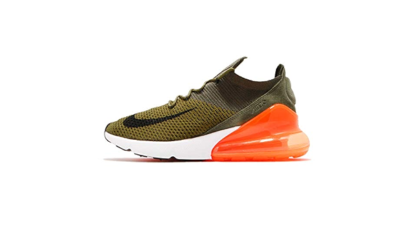 Amazon.com: Nike Air Max 270 Flyknit Deep Azul/Negro : Ropa, Zapatos y  Joyería