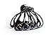 Helen Accessories - Classic France Large Hair Clip (Black) - France Collection