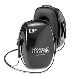 Howard Leight by Honeywell Leightning L3N Safety Earmuff with Neckband (1011996),Black