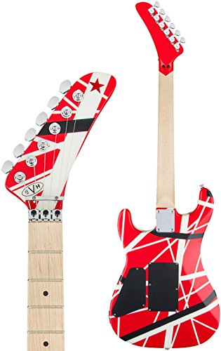 EVH Striped Series 5150 - Red, Black and White