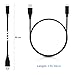 Inateck USB C Cable, 1Ft/ 30CM USB 3.1 Type C Cable with USB-C to USB-A 3.0 for Nexus 6P, Nexus 5x, LG G5, OnePlus 2, Huawei P9, 12 Inch Apple MacBook