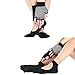 Jiexing Yoga Pilates Barre Socks and Gloves Set Non Slip with Grips for Women and Men 4 Pairs(Black)