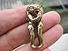 Lion Nude Man Naked Lady Lover Brass Small Statue Phallic Phallus Good Luck Amulet Buddhist Blessing