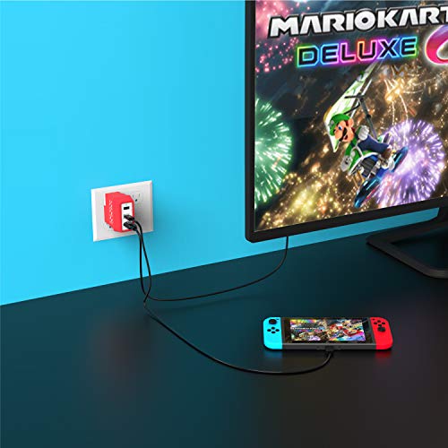 Charger for Nintendo Switch, Nintendo Switch AC Adapter Charger, USB