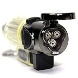 Clear Transparent Triple Jet Flames with Hands Free