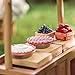 The Queen's Treasures Bakery Collection Cherry Pie Perfect for Aspiring 18 inch Doll Chef. Bake and Serve Up a Slice of Yummy Pie! Fits American GirlÂ Doll Furniture and Play Kitchen Food Accessories