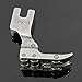 Tinksky Roller Foot Presser Snap-On High Shank Leather Sew Accessories for Singer Juki Industrial Sewing Machine