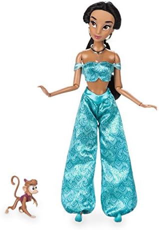ディズニーストアusa ジャスミン クラシックドール アブー フィギュア 11 5インチ Jasmine Classic Doll With Abu Figure 11 1 2 並行輸入品