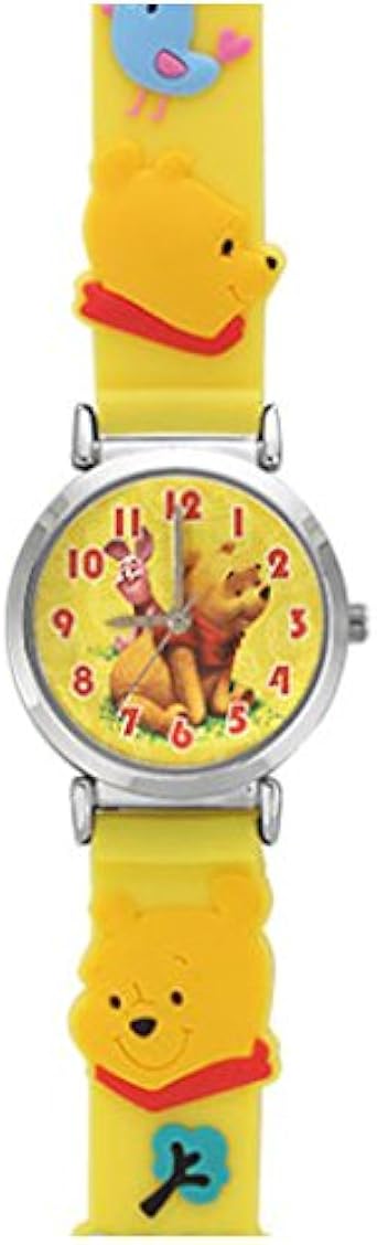 Amazon キッズ 腕時計 1500 プー イエロー プーさん ディズニー