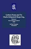 Image de Letters from and to Charles Kirkpatrick Sharpe Esq., (1888) Volume II (Charles Kirkpatrick Sharpe Collection)