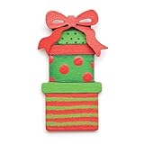 DEMDACO Metal Magnets 17468 - Red & Green Stacked Packages