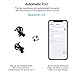 Wireless Earbuds Bluetooth True Wireless Earbuds 5.0 Deep Bass 20 Hours Play time Bluetooth Headphone Automatic Pair IPX5 Waterproof 3D Stereo Sound Earphone Gift for All Bluetooth Devices (Black)