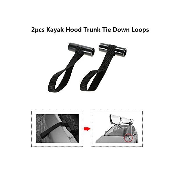 Docooler-2pcs-Shoreline-Marine-Kayak-Canoe-Hood-Trunk-Vehicle-Hatchback-Tie-Down-Loops