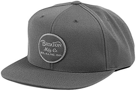 Amazon Brixton ブリクストン キャップ メンズ Wheeler 帽子 スナップバック グレー 並行輸入品 キャップ 通販