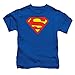Juvenile Superman Classic Logo T Shirt (5/6) Royal