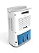 InvisiPure Hydrowave Dehumidifier - Small Compact Portable Dehumidifier for Home, RV, Bathroom, Closet, Bedroom, Small Room, Basement, Boat, Mold - Continuous Drain Hose Ready - Quiet Electric Peltier