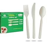 GreenWorks 7" Compostable Cutlery Set,150 Ct