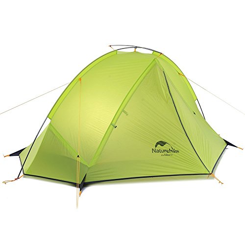 Naturehike Taga 1/2 Person Lightweight Backpacking Tent Outdoor Camping Tent (Green, 1 Person)