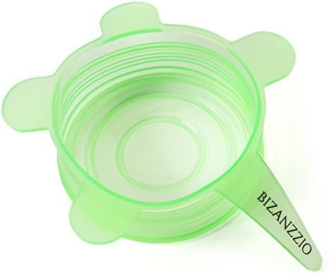 Bizanzzio Silicone Stretchy Lid - 2.6 inches - Mint Green