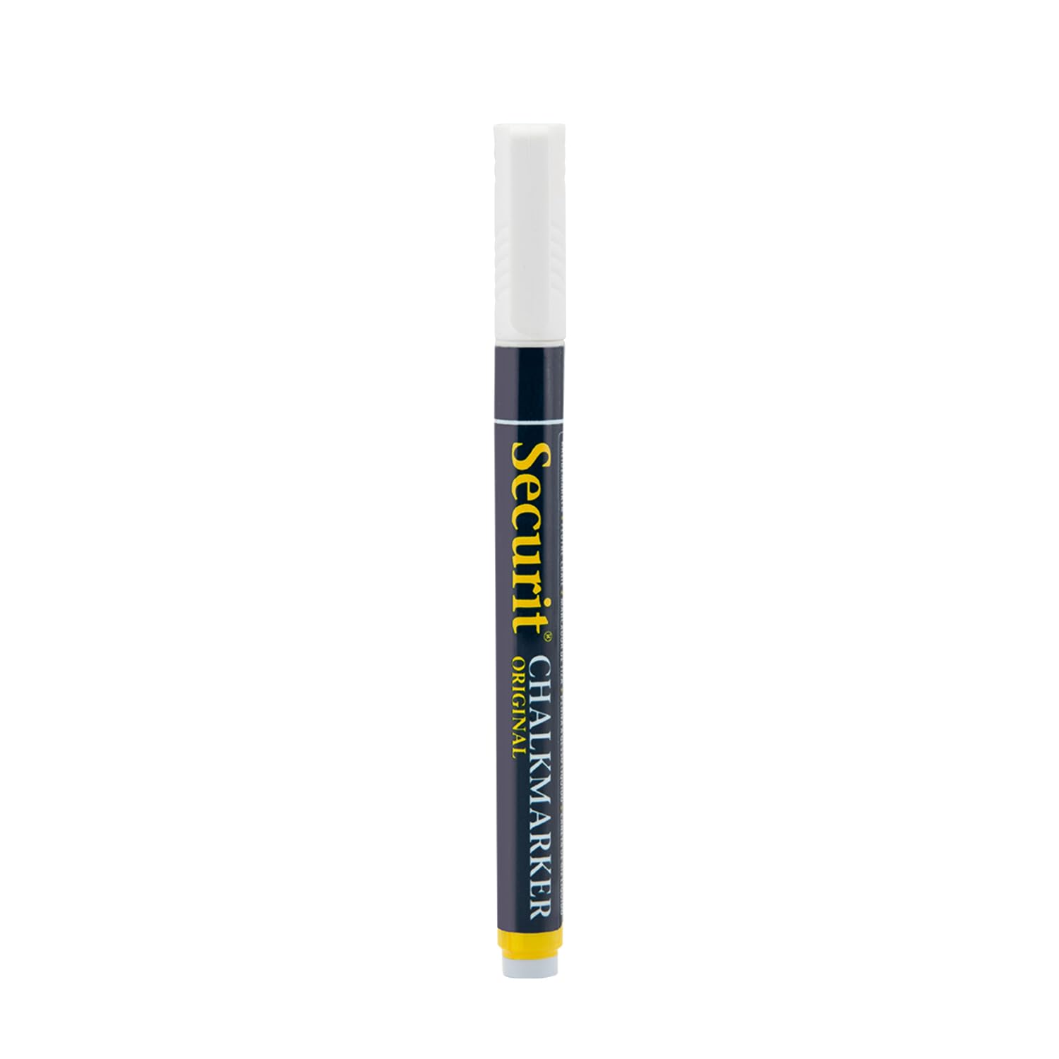 Securit Liquid Chalk Marker, Small Nib, White (SMA100-WT)