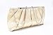 Nodykka Evening Clutch Crossbody Purses Party Bags Women Wedding Pleated Formal Handbag
