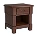 Homestyles Aspen Nightstand, Brown