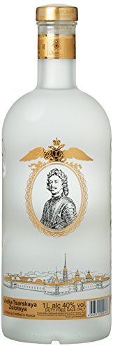 Zarskaya Gold Vodka (1 x 1 l) – Bild 3
