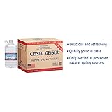 Crystal Geyser 12514CT Alpine Spring Water, 1 Gal Bottle, 6/case