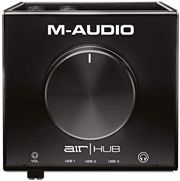 M Audio Usb Usb C対応 Usbハブ搭載モニタリング用コンパクト オーディオインターフェース Protools First Ableton Live Lite Eleven Avid Effects Collection Air Music Tech製エフェクトソフト音源付属 Hub