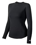 Duofold Women's Expedition Weight Two-Layer Thermal, Black, Small