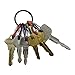 NITE IZE KRG-03-01 Black Stainless Steel S-Biner Keyring