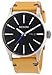 Nixon Sentry Black Dial Tan Leather Mens Watch A1051602