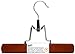 Honey-Can-Do HNG-01222 Wooden Pant Hanger with Clamp, 4-Pack, Cherry
