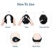 Bluetooth Earmuffs Headphones,Topoint Unisex Foldable Winter Ear Warmers Wireless Music Bluetooth Headsets with Microphone for Outdoor Sports, Travel, Black