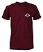 Harley-Davidson Men's Shifter B&S Short Sleeve Chest Pocket T-Shirt, Maroon