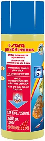 Sera PH Plus Minus PH rise reduce water treatment liquid fish planted tank