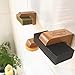 Beauty and the Bees Air Dry Magnetic Soap Holder in-Shower Storage for Soaps Bars - No More Soggy Soaps - Wooden Soap Dish Dispenser Bath Kitchen & Shower