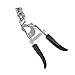 FIXBODY Eyelash Curler - Professioner Lash Curler with Silicone Refill Pad，No Pinch Design Lash Curling Tool Set for Eye Safety & Stunning Eyelashes （Black）
