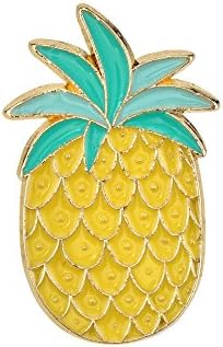 Pin Pushers Pineapple Enamel Lapel Pin Brooch