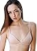 Lula Lu Petites Delilah - Women’s Organic Cotton Wireless T-Shirt Bra, Removable Pads - AAA, AA, A for Small Boobs - Tagless