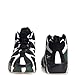 Reebok Kamikaze I Mid Junior Basketball Shoes - White/Black/Green (Boys)