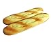 2PCS Artificial Fake Bread Pu Material Baguettes Realistic Faux Food, Imitation French Bread Fake Food For Decoration, Bread Model Kitchen Décor Food Toys Photography Prop