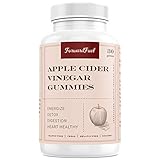 Apple Cider Vinegar Gummies, Pure Organic Gummy for Weight Loss, Natural Herbal Colon Cleanse and Appetite Suppressant, Non-GMO and Gluten Free
