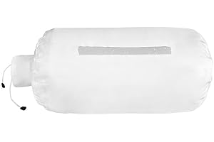 PURESTURDY 70334 Dust Collector Filter Bag for Wall Mount Dust Collectors, 1 Micron Dust Zipper Bag for POWERTEC DC5371/ 5372 and Grizzly, Shop Fox, Rockler Delta, Wen