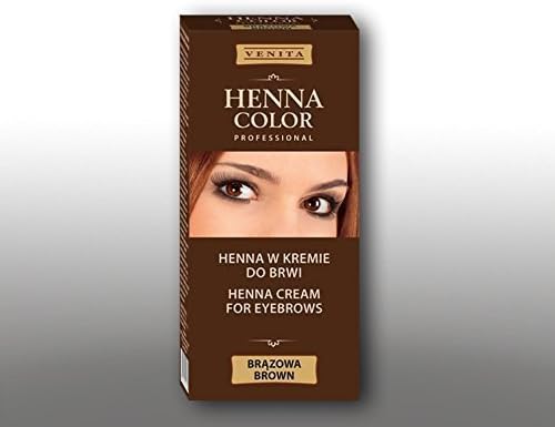 Henna Color black Cream for eyebrows and eyelashes Henna Eco 0.2lbs = Henna eco